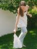 UNNOUT Detachable Cotton Maxi Dress Ivory