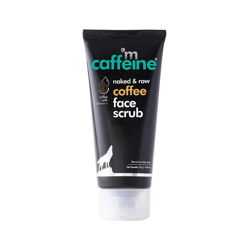 mCaffeine Coffee Tan & Dead Skin Removal Face Scrub 75g