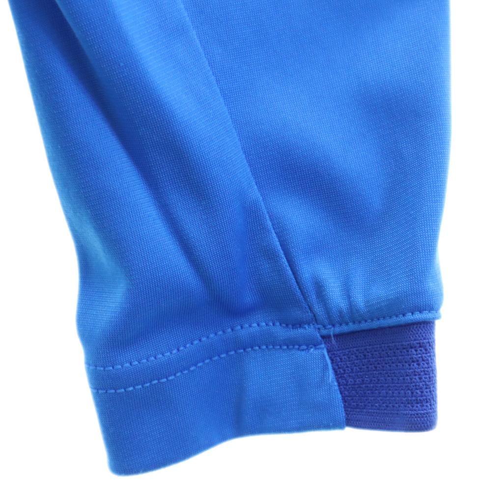 Puma Training Track Jacket L Blue Jersey with Tricot Lining Men's Used