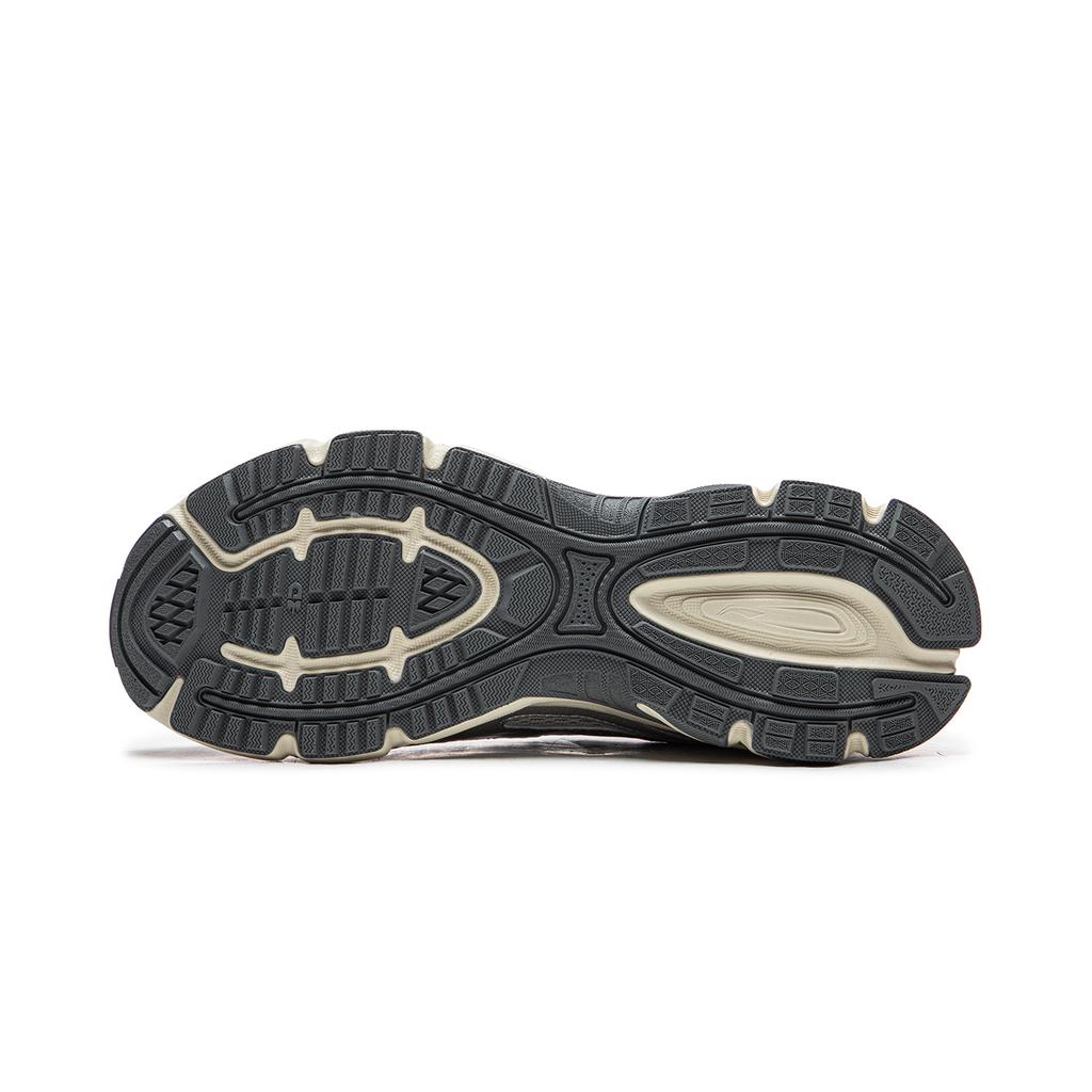 Li Ning Carefree V3 Cushioning Abrasion Resistant Breathable Low Top Running Shoes Men's Gray Silver ARXW023-6