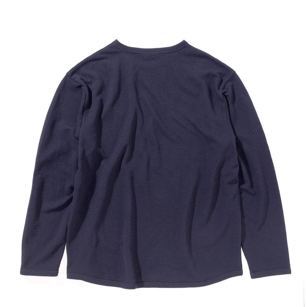 GRIP SWANY Thermal Long-Sleeve T-Shirt, Size M, Navy Blue