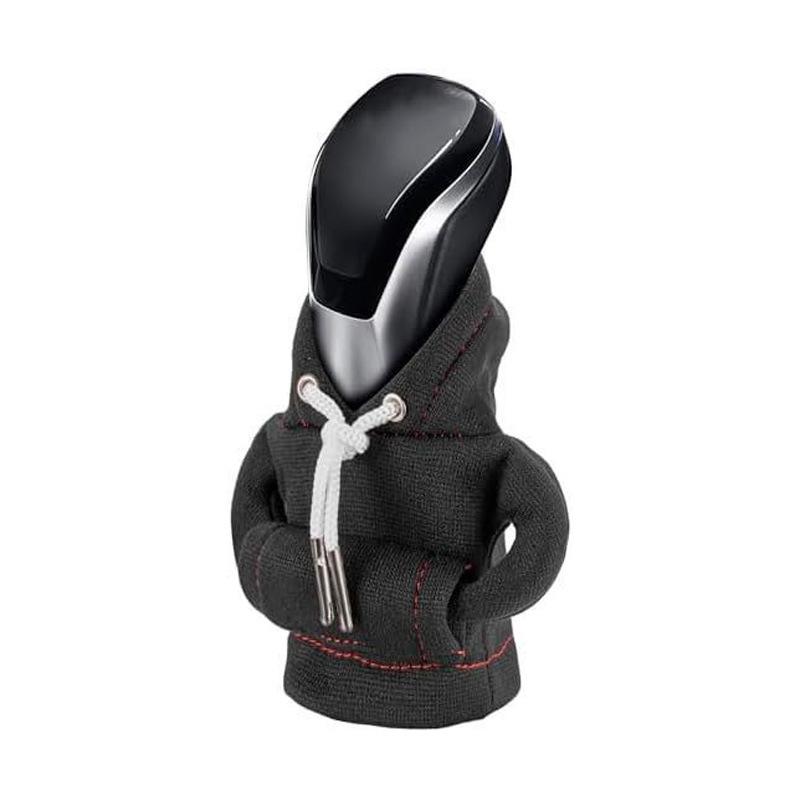 Car Gear Shift Hoodie Cover Mini Shift Cover Gear Handle Decoration Manual Automatic Universal Auto Shift Lever Interior Decor