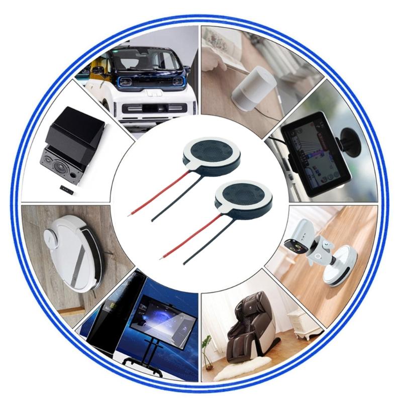 15mm Internal Magnetic Small Loudspeaker, 8Ohm 0.5W, ABS Casing Waterproof for Tablet Phone Computer Trumpet Horn
