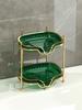 Luxurious Soap, Toilet Soap Box, Soap Dish, Drain, No Punching, Toilet Storage Rack, Household Nail Free Storage Rack
