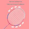 Qingmeng Alloy Adult Badminton Racket Set
