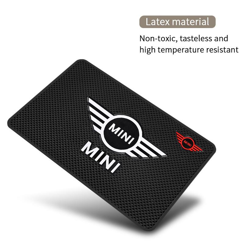 Car Dashboard Non-slip Mat Phone Key Storage Pad Car Accessories For MINI Cooper R56 F56 R50 JCW Cabrio Aceman Countryman WORKS Vhdsg88