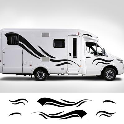 2 sztuk naklejki samochodowe dla Peugeot Boxer Mercedes Benz Sprinter Vito V klasa W447 V260 DIY folia winylowa Tuning Car Styling