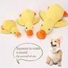 Interactive Plush Duck Dog Toy with Squeaker – Durable Chew Toy for Small To Medium Dogs, Fun Barking Sound for Playtime & Teeth Grinding