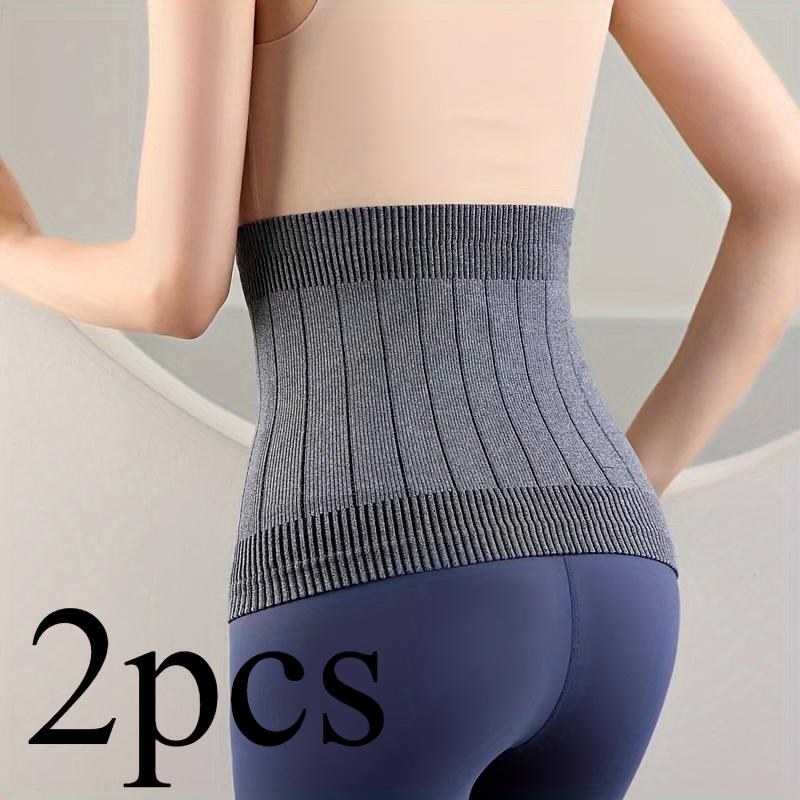 [Soft Fleece Waist Wrap] Adjustable Women's Warm Belt - Soft Fleece Lining, Four Seasons Waist Wrap | Lower Back & Abdominal Support for Office, Yoga