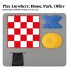 Portable Giant Noughts and CrossesToe | Jumbo, Tic Tac Toe Mat, Reusable, for