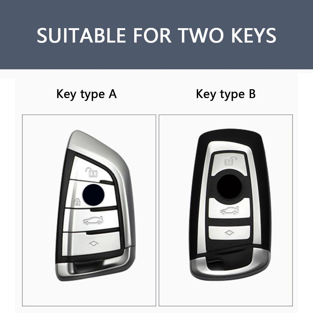 Krabice pro úpravu klíče od auta Kryt klíčenky z uhlíkových vláken pro BMW řady 3 řady 5 řady 6 X3 X5 X6 Pouzdro na klíčenku s dálkovým ovládáním pro chytré auto