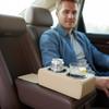 Car Cup Holder Modern Leather Storage Car Drink Holder Couch Organizer For Cell Phone Snack Remote Water Bottle Truck SUV Sedan