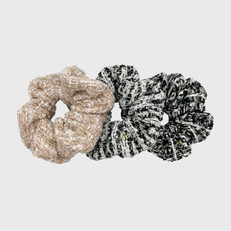 Jean Paul Clarisse Tweed Scrunchie JP-22-214S