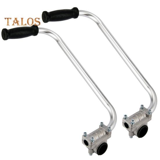 1/2Pcs Weed Eater Handle with Bracket Clamp Ergonomic Trimmer Grip Non-Slip Universal Easy To Install String Trimmer Handle Lawn Trimmer Grip