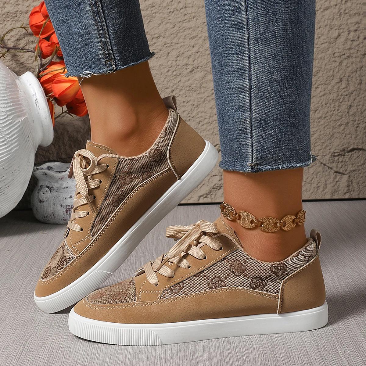 

Women Sneakers New Platform Round Head Sneakers Women Comfortable Breathable Wear-resistant Shoes Women Zapatos De Mujer 43 хаки