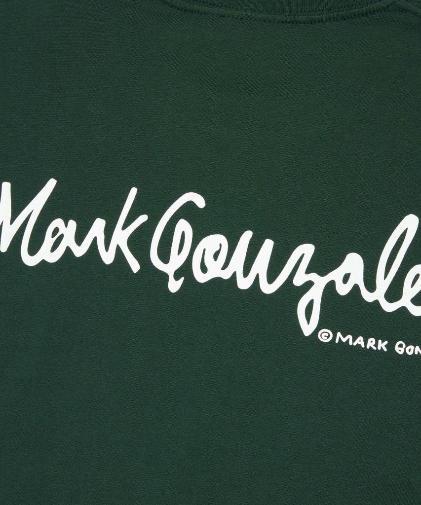 Mark Gonzales Angel Wappen Long Sleeve T-Shirt - D/Green