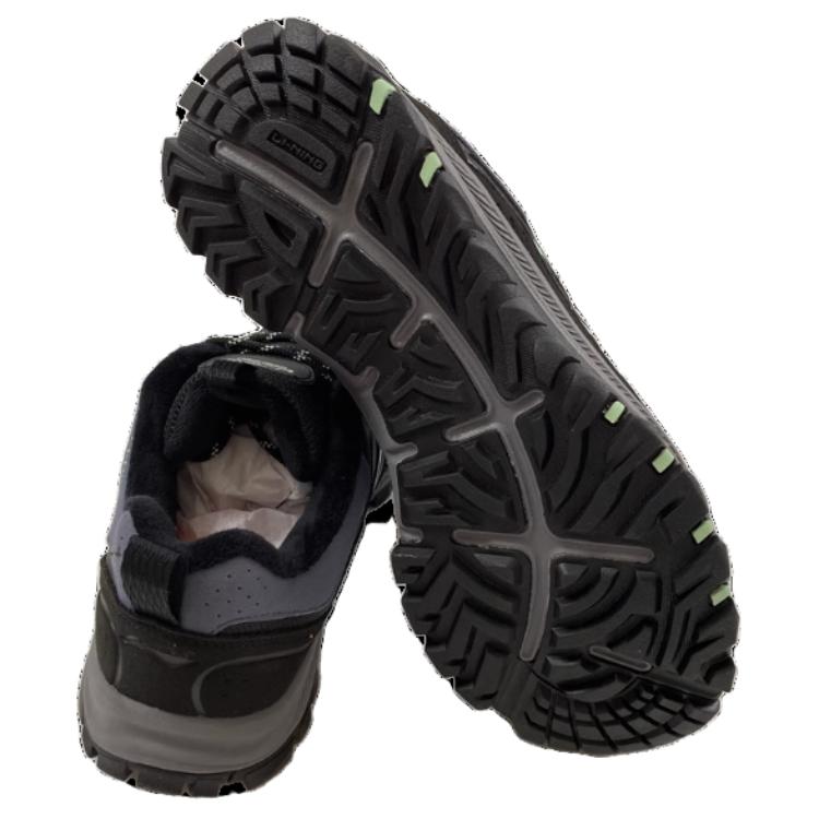 Li Ning Synthetic Leather Comfortable Fashion Non-Slip Wear-Resistant Lightweight Low-Top Casual Shoes Men Casual Shoes Black Gray AGCR461-62