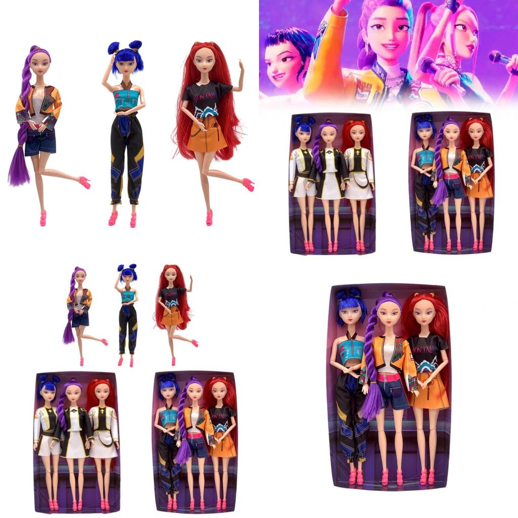 Kpop Demon Hunters Pvc Baby Doll Toy For Trendy Collectors Decoration