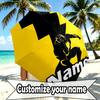 Custom Name Personalized Superhero Movies Print Umbrella, Auto Open Close, 8‑Rib Sturdy Frame, Commute Camping Hiking Use, Birthday Gift