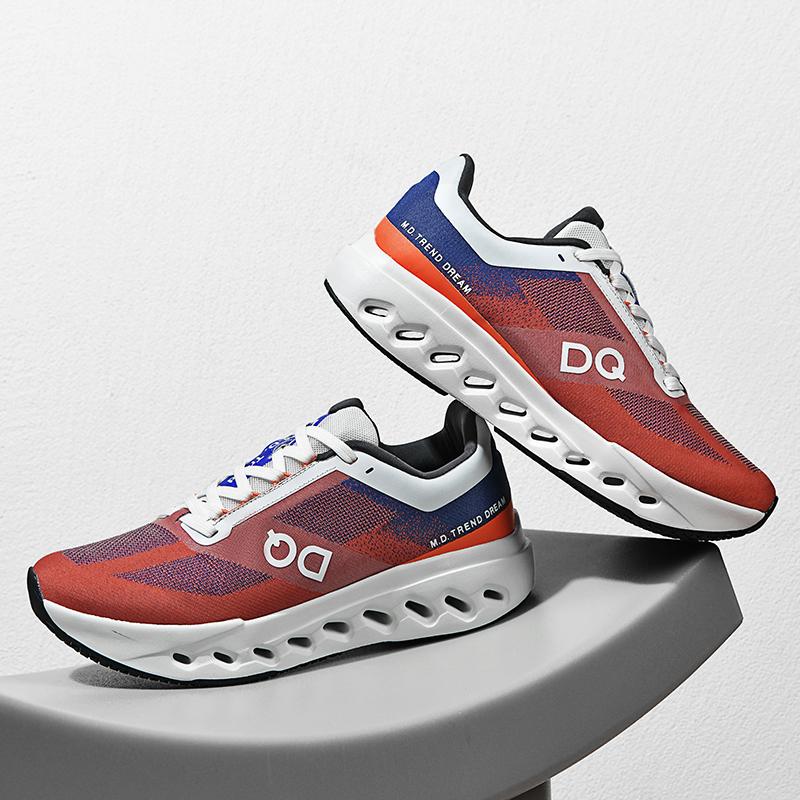 

2025 New Men Women Sports Shoes Marathon Light Cushioning Professional Running shoes Outdoor Unisex Comprehensive Training Shoes 36 коричневый