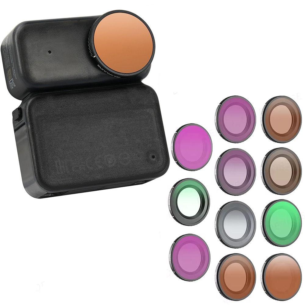 Adjustable Filters Set Action Camera Filters for DJI Osmo Nano Action Camera Accessories