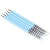 5pcs Silicone Clay Sculpture Pen Ball Styluses Nail Art Dotting Tool Pottery Brushes Pen