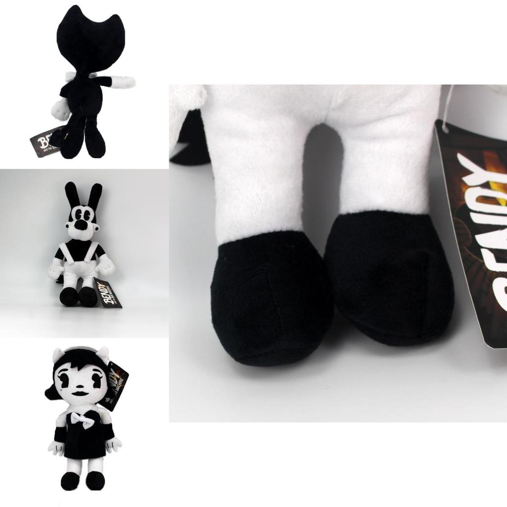 Adorable Bendy And The Ink Machine Plush Doll Figure Toy For Horror Game Fans