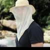 UV Protection Fishing Sun Hat Anti Mosquito Alpine Hat Summer Anti-mosquito Cap  Jungle