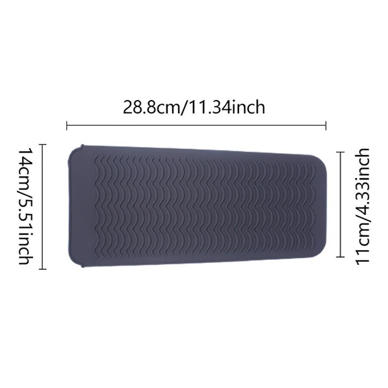 

Силиконовый чехол для палочки для завивки волос, сумка для хранения выпрямителя для волос, парикмахерская щипцы для завивки волос, изоляционный коврик, термостойкий чехол