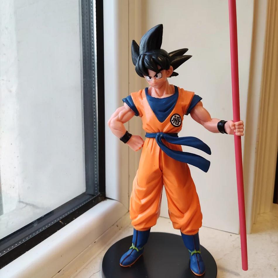 Hot Dragon Ball Son Goku Super Saiyan Anime Figure 22cm Goku DBZ Action Figure Model Gifts Collectible Figurines for Kids