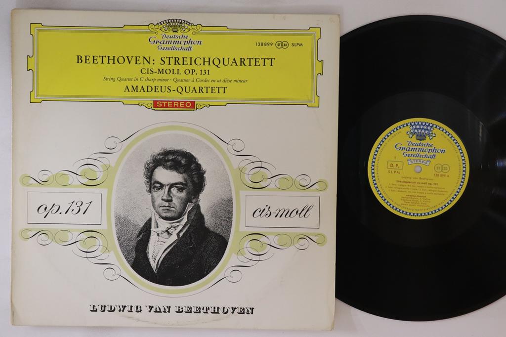 LP Record AMADEUS STRING QUARTET  Beethoven String Quartet cis Moll O SLPM138899 DEUTSCHE GRAMM Germany Classical Used