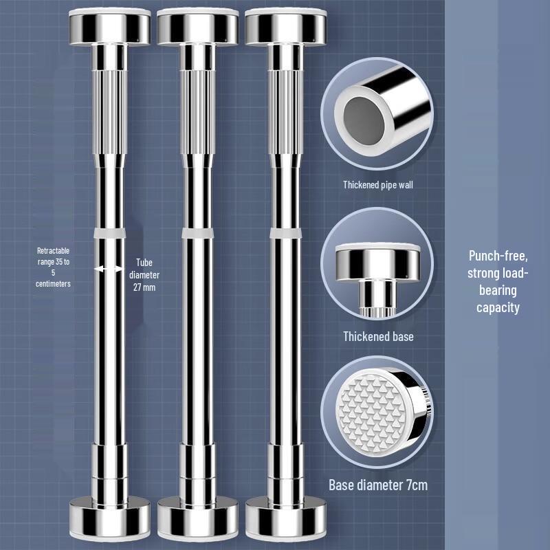 

ZISIZ Under-Counter Sink Support Rods (3-Pack)