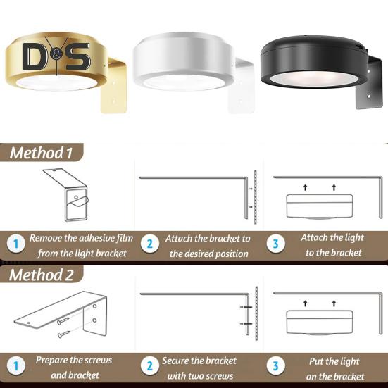 Picture Light with Remote Control 100 Lumens High Brightness Stepless Dimming 3 Lighting Modes Battery Operated No Drill Wall Art Light