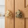 Vintage Cabinet Door Knobs Retro Wardrobe Drawer Pulls Elegant Octopus Brass Handle  Cupboard