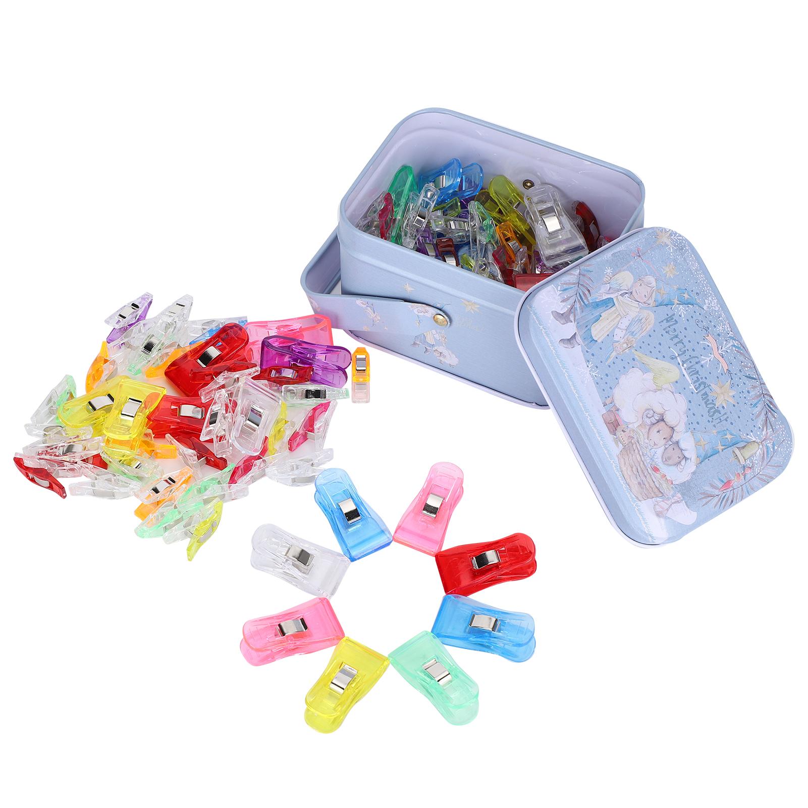 

100Pcs Quilting Clips Sewing Fabric for Binding Crafts Hanging Little Things Tools