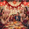 Bows For Christmas Velvet Ornament Party Decorations Christmas Velvet Bow Garland For Doors Entryways Walls Mantle Stair Fences