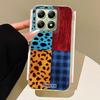 Retro Four-color Leopard Pattern Girl Phone Case for Xiaomi 13T 14T 11 Lite NE Poco X5 M6 Pro X6 X7 X3 Pro NFC C65 C61 M5S Cover
