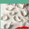 Sauce Ceramic Embossed Cartoon Snack Dish For Dipping