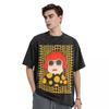 Camisetas Lavadas de Pintura Abstracta de Yayoi Kusama Camiseta Casual de Manga Corta Hip Hop Ropa Urbana Tops Camisetas para Hombres Mujeres