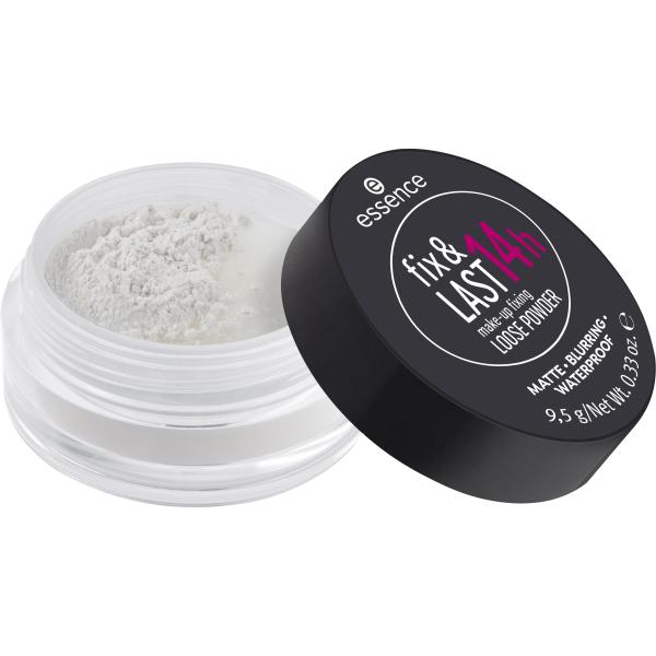 

Рассыпчатая пудра для фиксации макияжа Essence Fix & Last 14h 9,5 г
