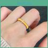 Color Gold Luxurious Satin Finish Ring With Adjustable Fit And Dot Diamond Perfect For Gifting
