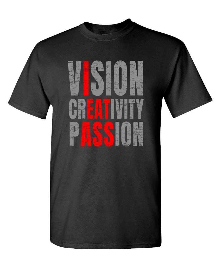 Vision Creativity Passion - Unisex T-Shirt L