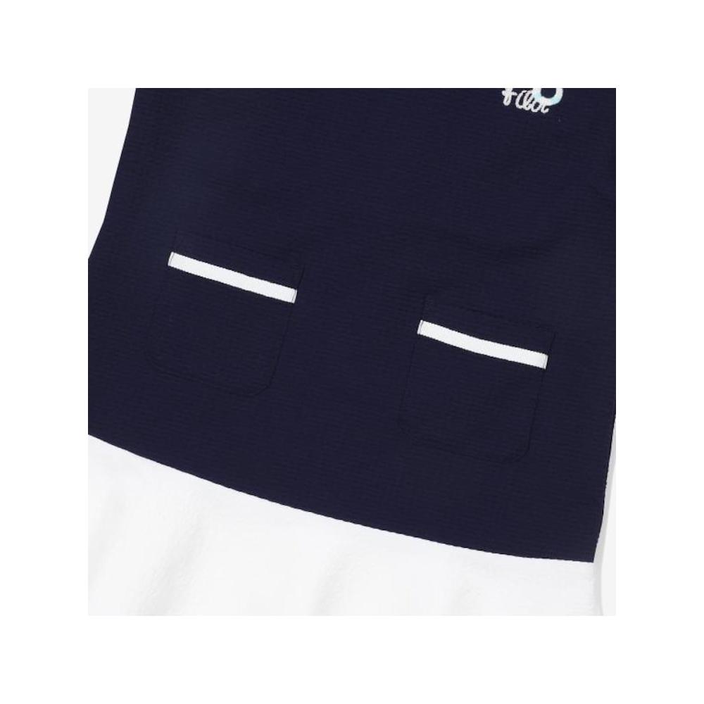 [fila Kids] Seersucker Dress  Fk2opf2301f Owh  q0zFk2opf2301fOwh