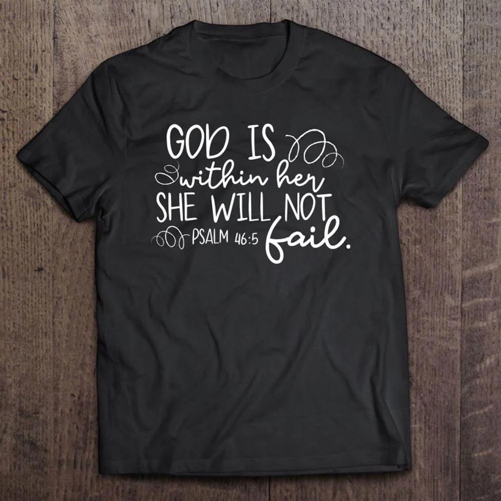 Christian Mom Shirt Mothers Day Religious God Within Her T Shirt