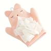 1pc Cute Cartoon Bath Glove, Non-Electric Bath Scrubber, Simple & Convenient Mud Rubbing Tool, Adorable Bath Towel, Back Scrub Accessory for Home & Ki