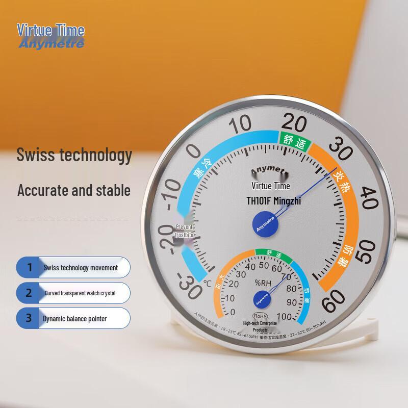 Anymetre TH101F Wall-mounted Thermohygrometer