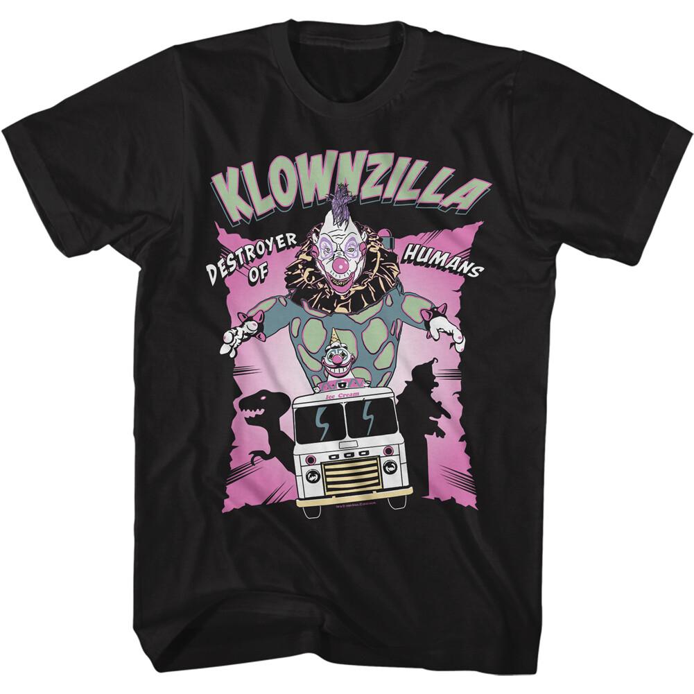 Killer Klowns From Outer Space Movie Klownzilla Killer Of Humans Men T Shirt S