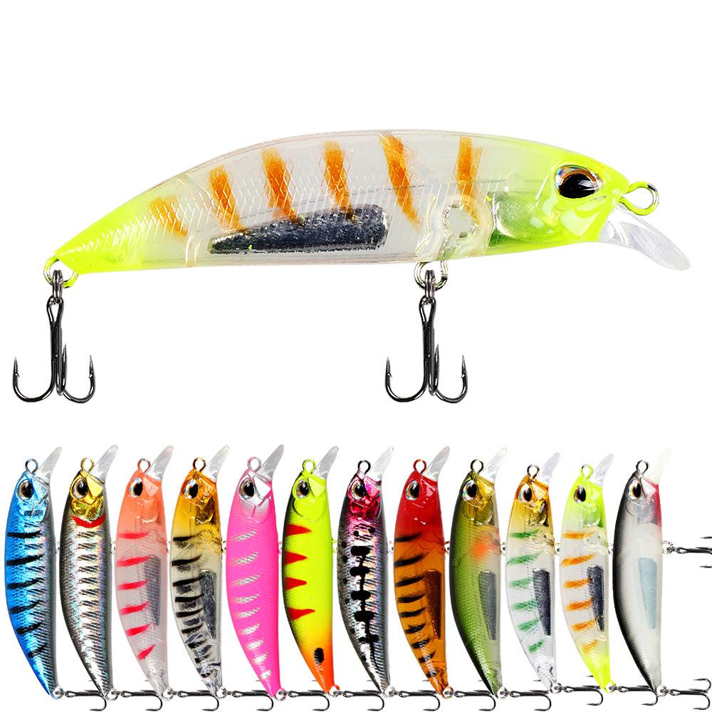 7cm 8g Submerged Minnow Lua Bait Specialized Long-Range Fishing Lures for Sea And Water Fishing Targeting Mandarin Fish And Bass
