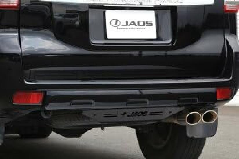 JAOS Rear Skid for Toyota Prado 150 B256065BK Plate, Black, Series,
