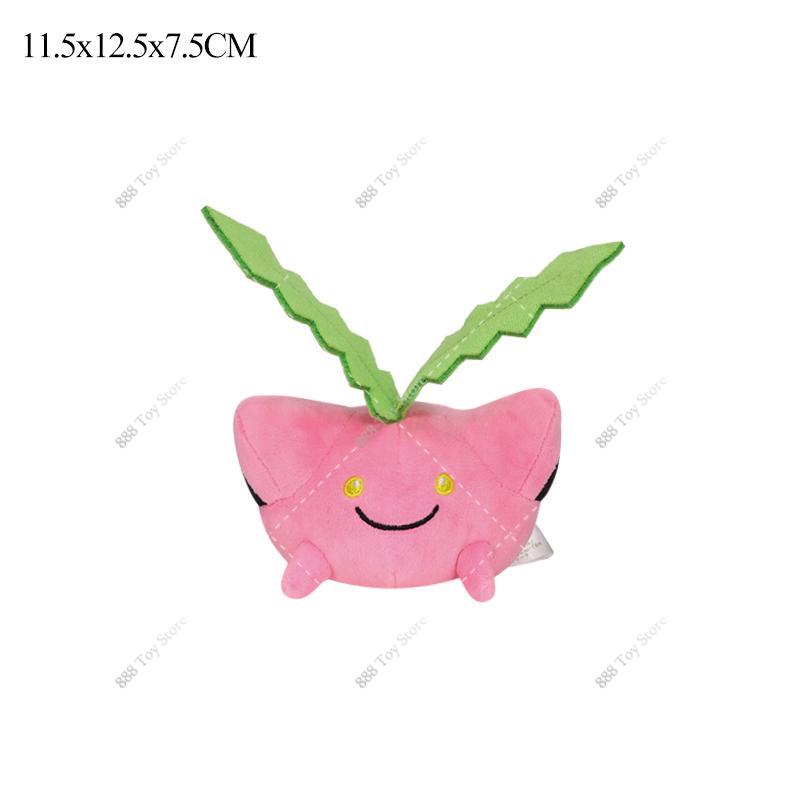 Plush Shiny Mega Lucario Clodsire Infernape Hoppip Paldean Wooper Anime Stuffed Doll Soft Animal Plushies Gift for Kids